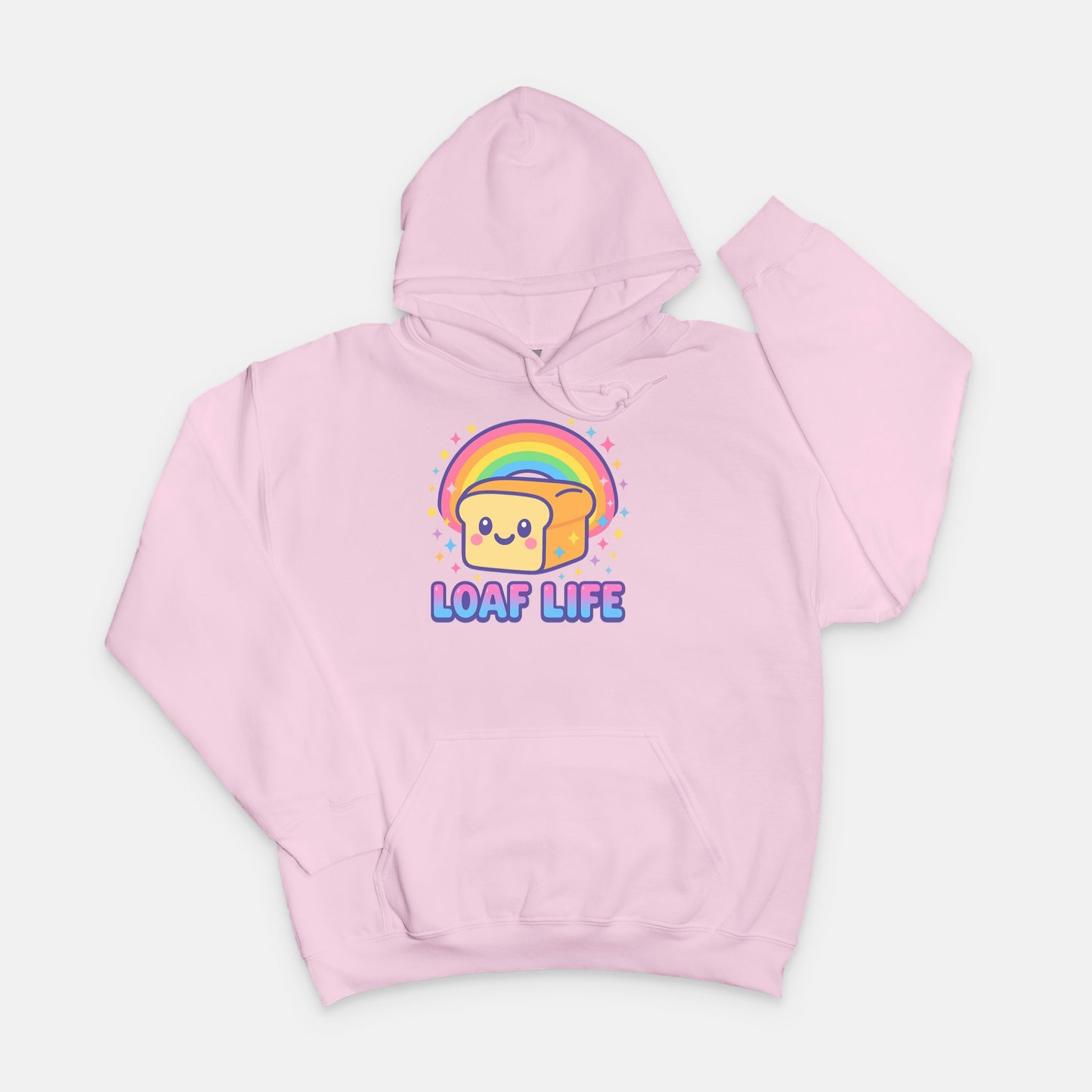 Rainbow Loaf Life Hoodie