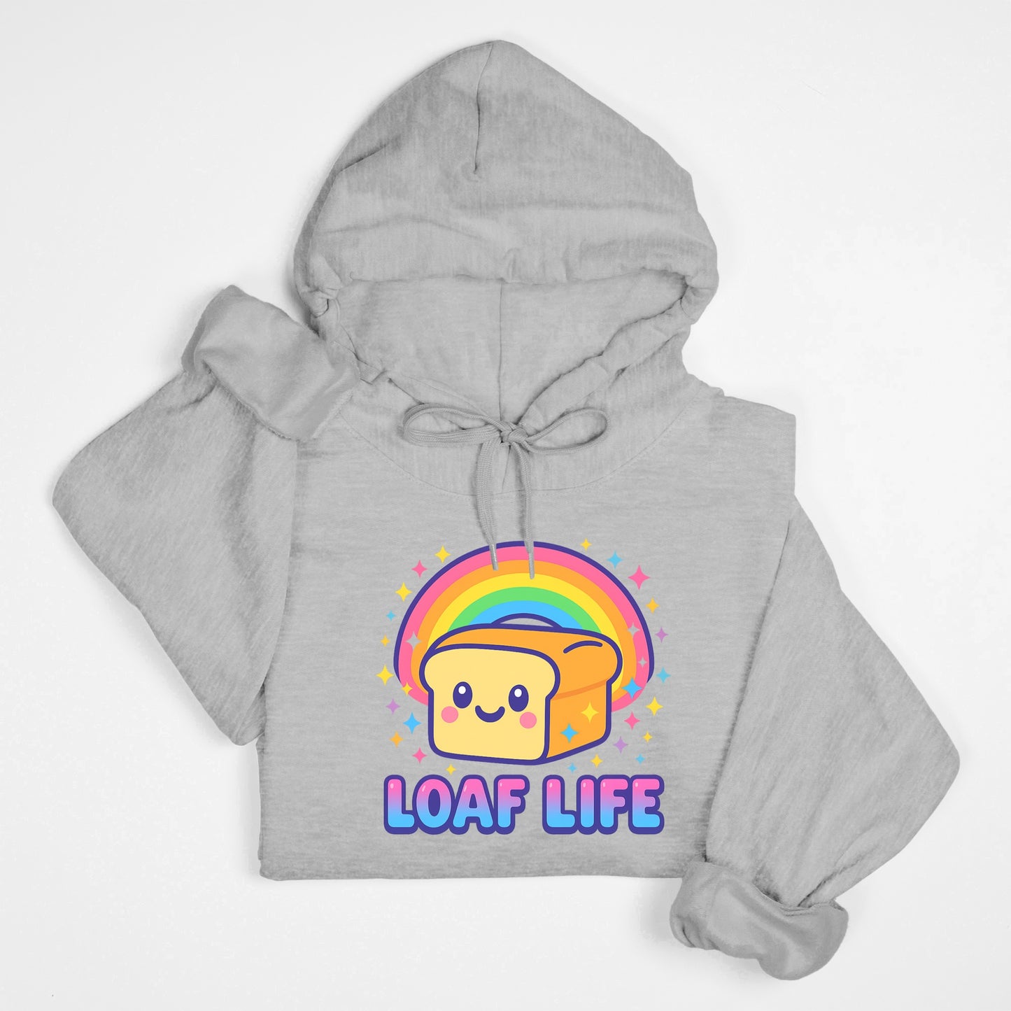 Rainbow Loaf Life Hoodie