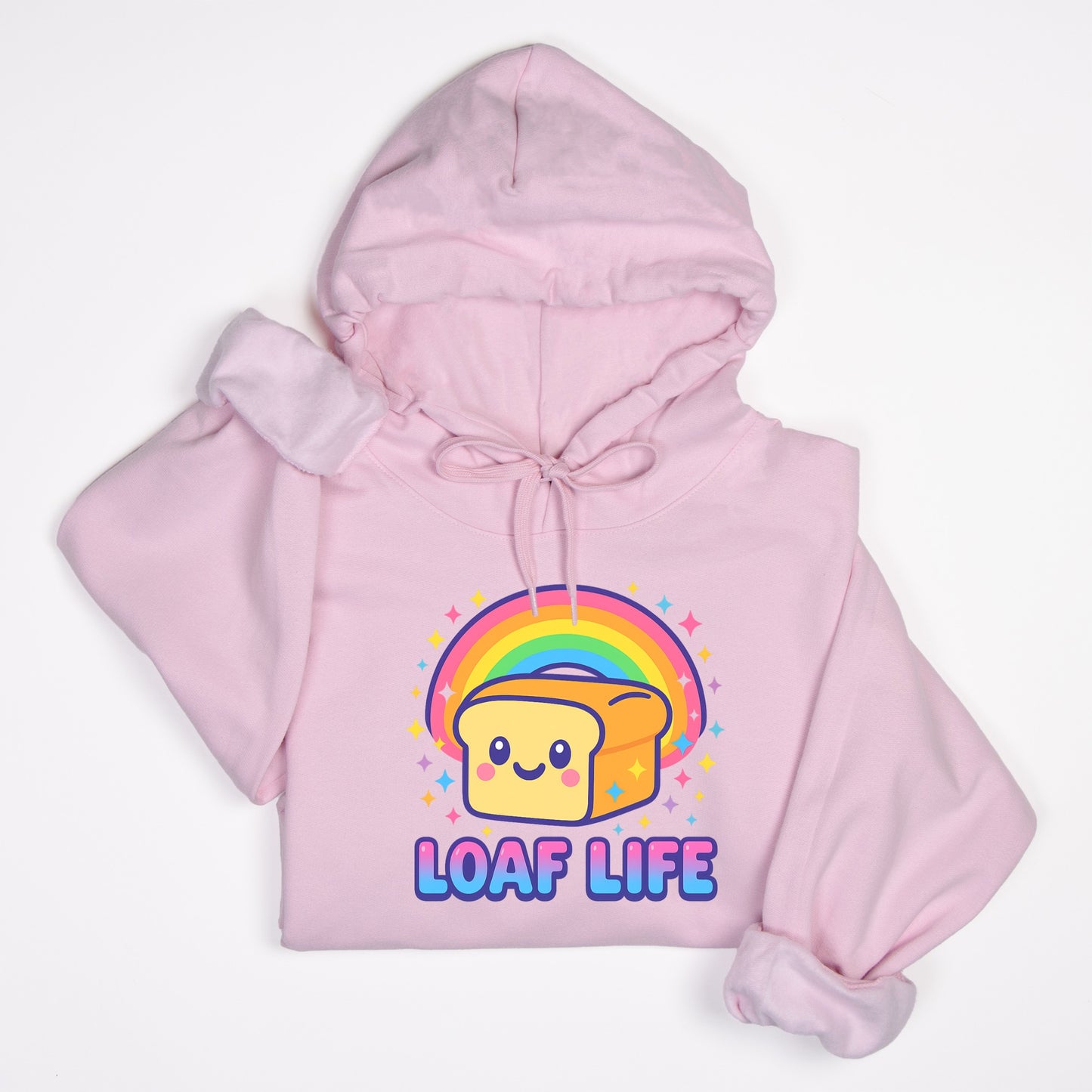 Rainbow Loaf Life Hoodie
