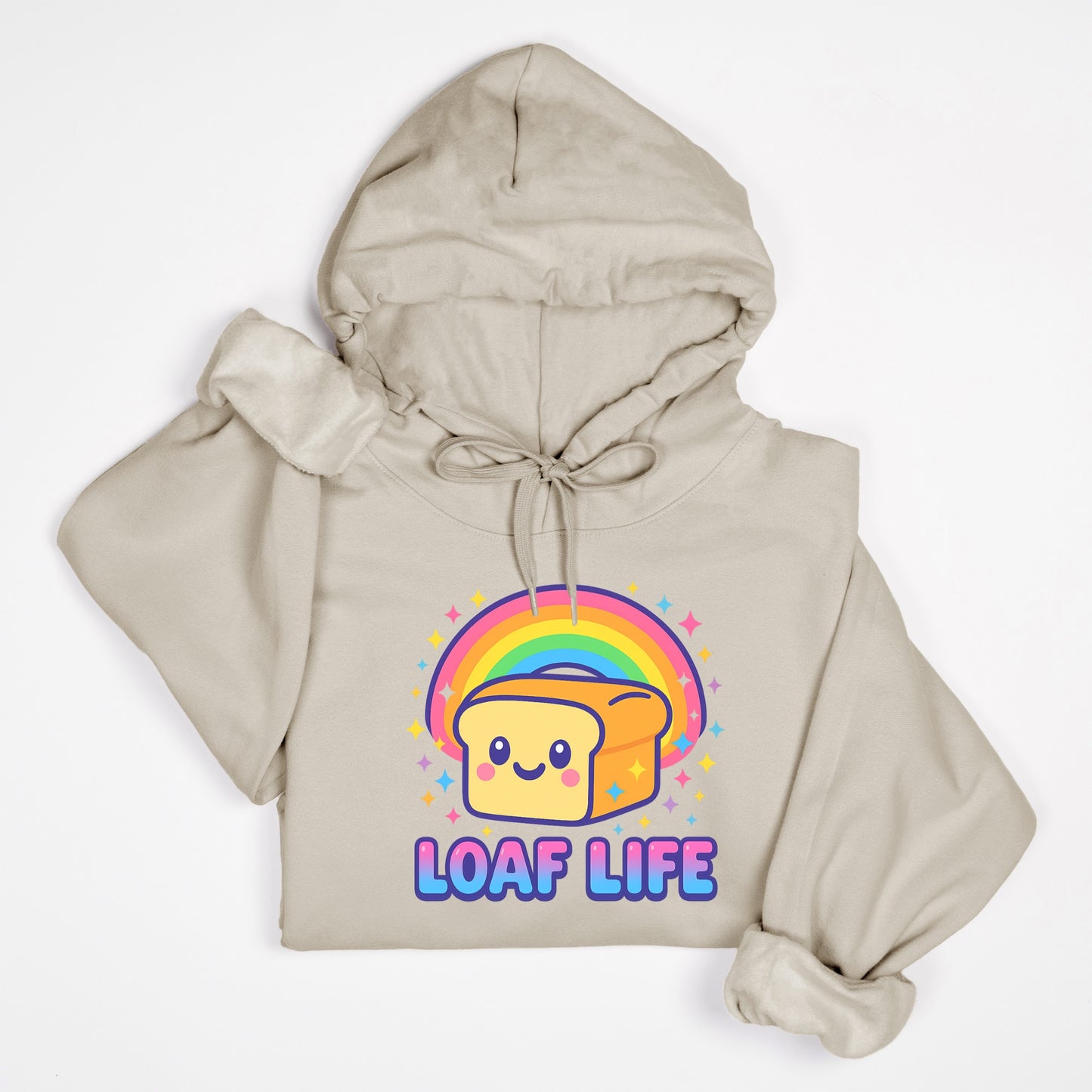 Rainbow Loaf Life Hoodie