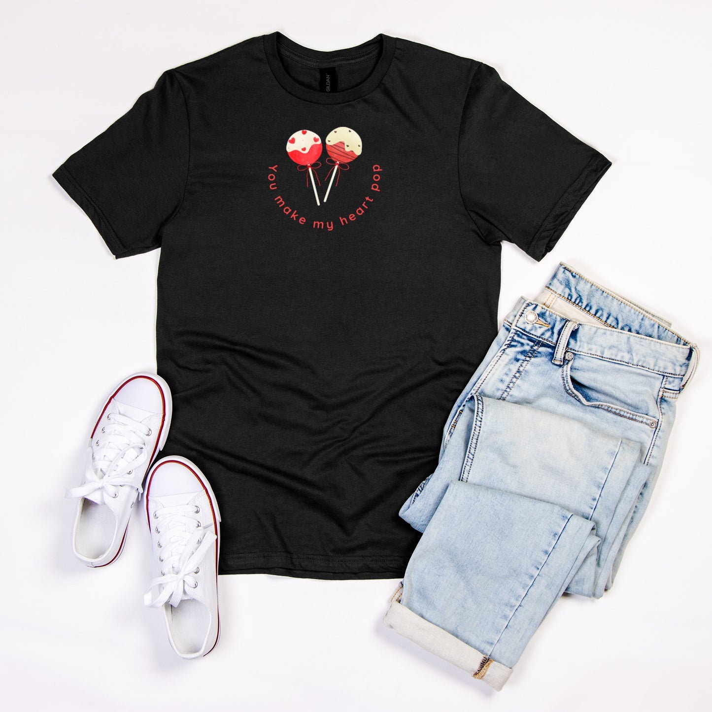 You Make My Heart Pop Soft-style T-Shirt