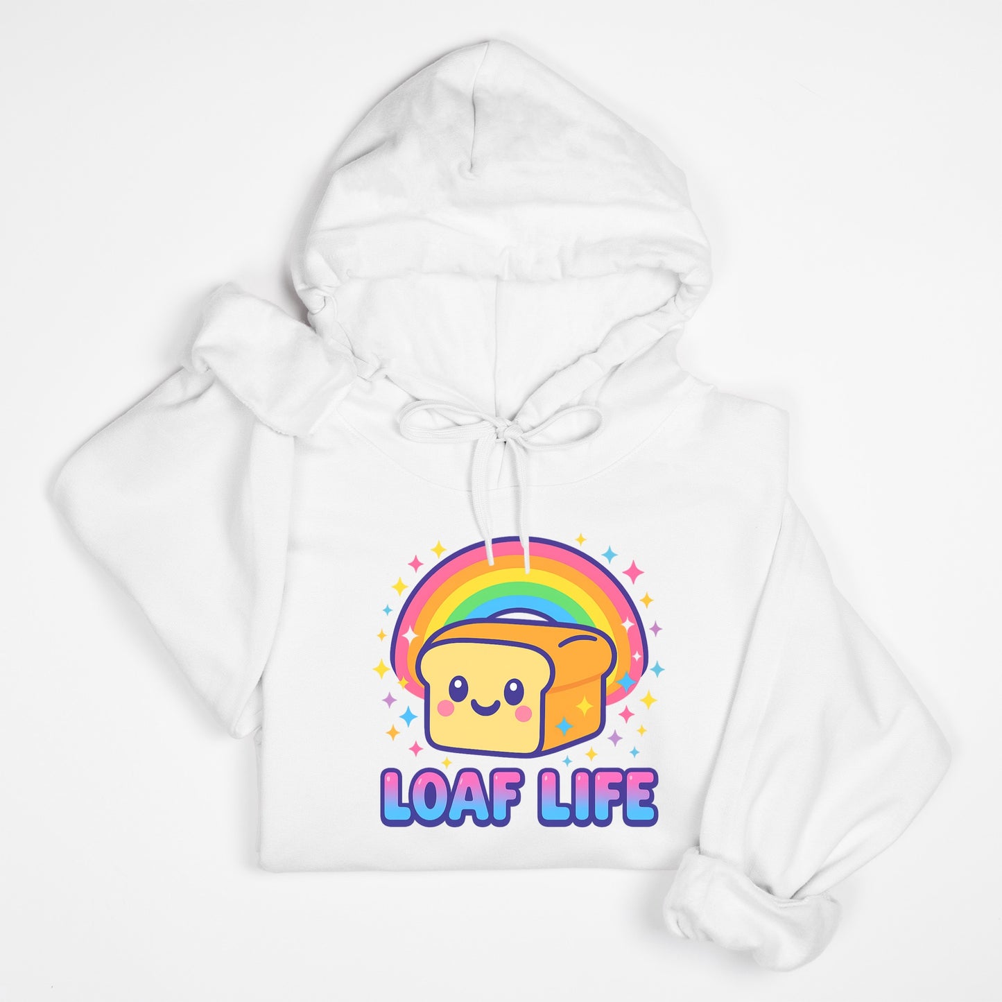 Rainbow Loaf Life Hoodie