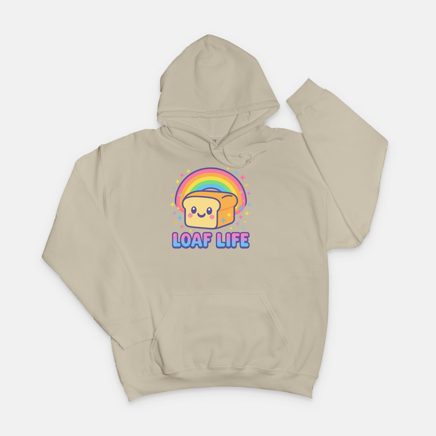 Rainbow Loaf Life Hoodie