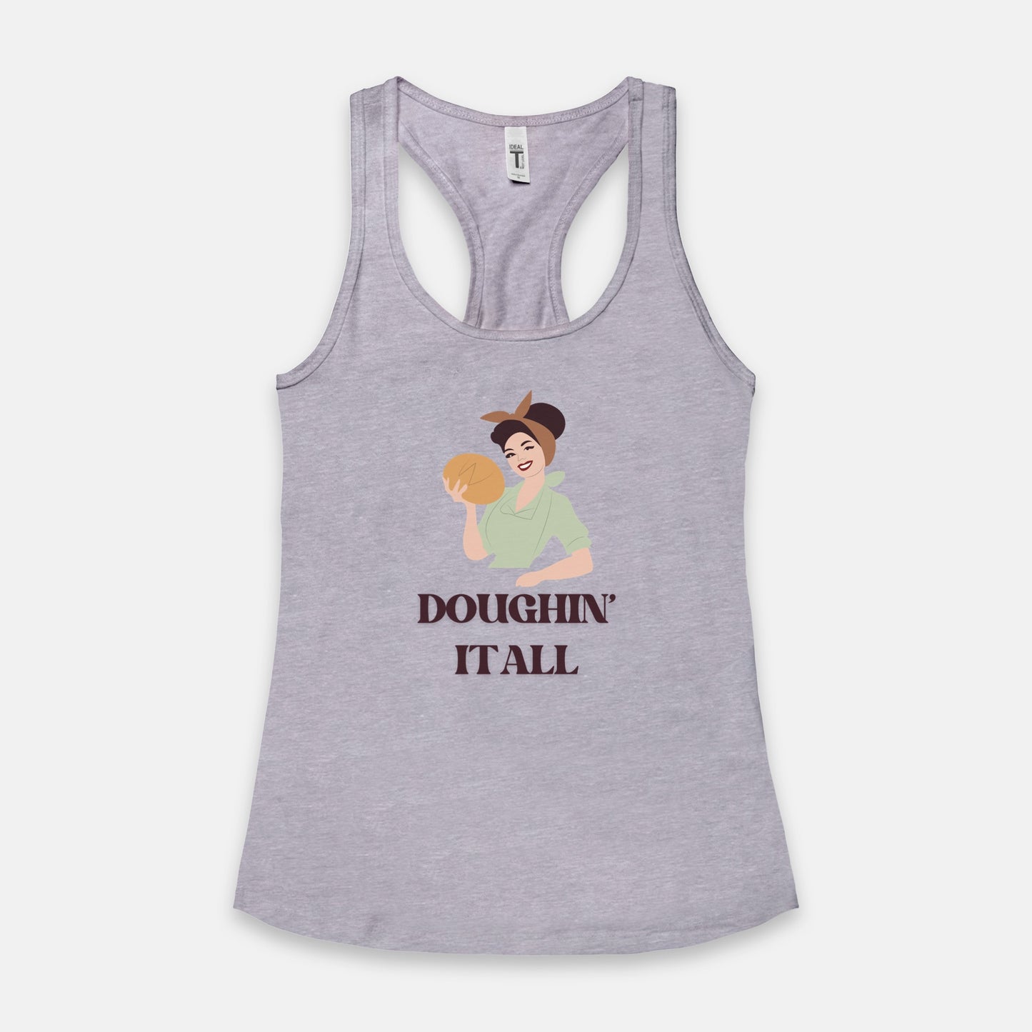 Doughin' It All Racerback Tank