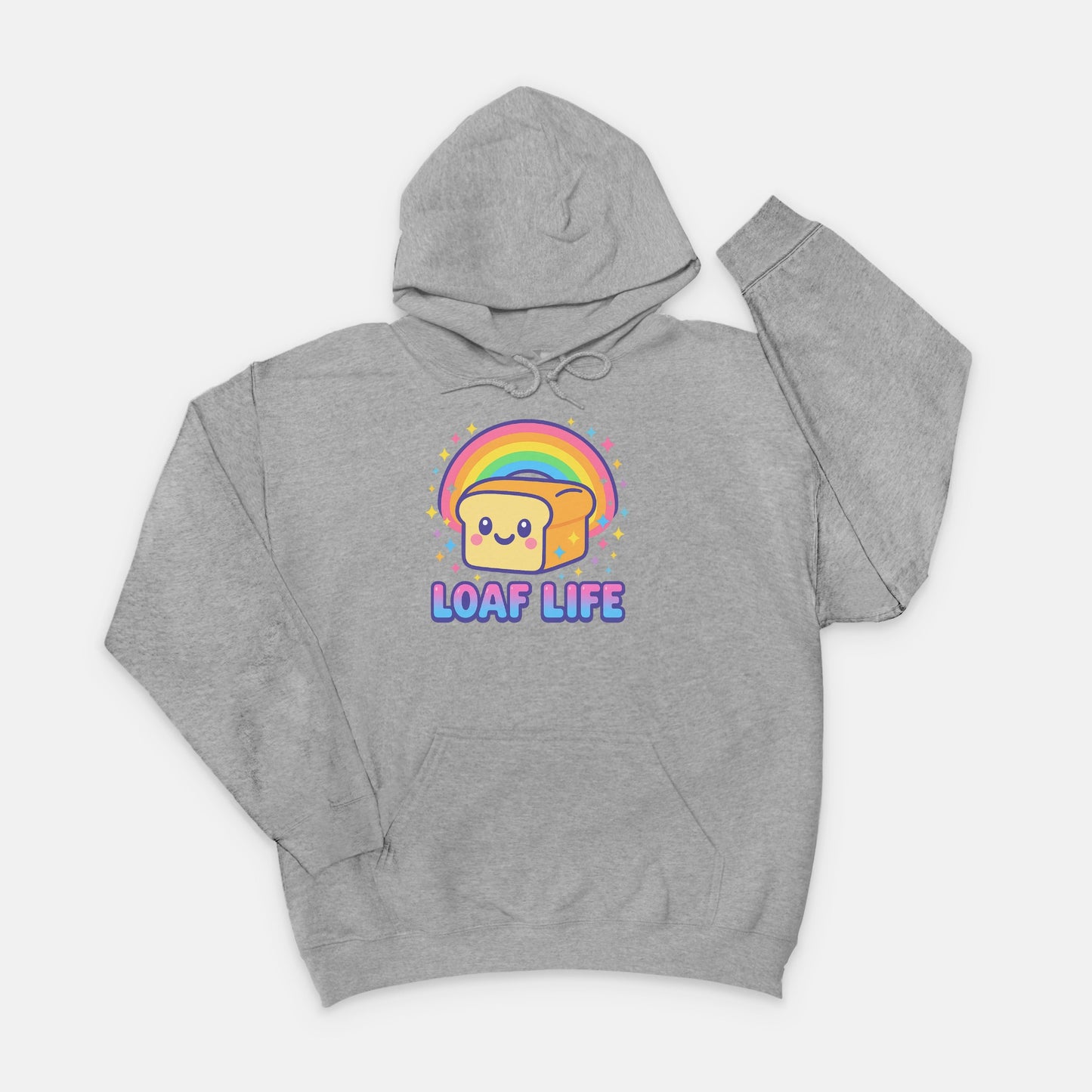 Rainbow Loaf Life Hoodie