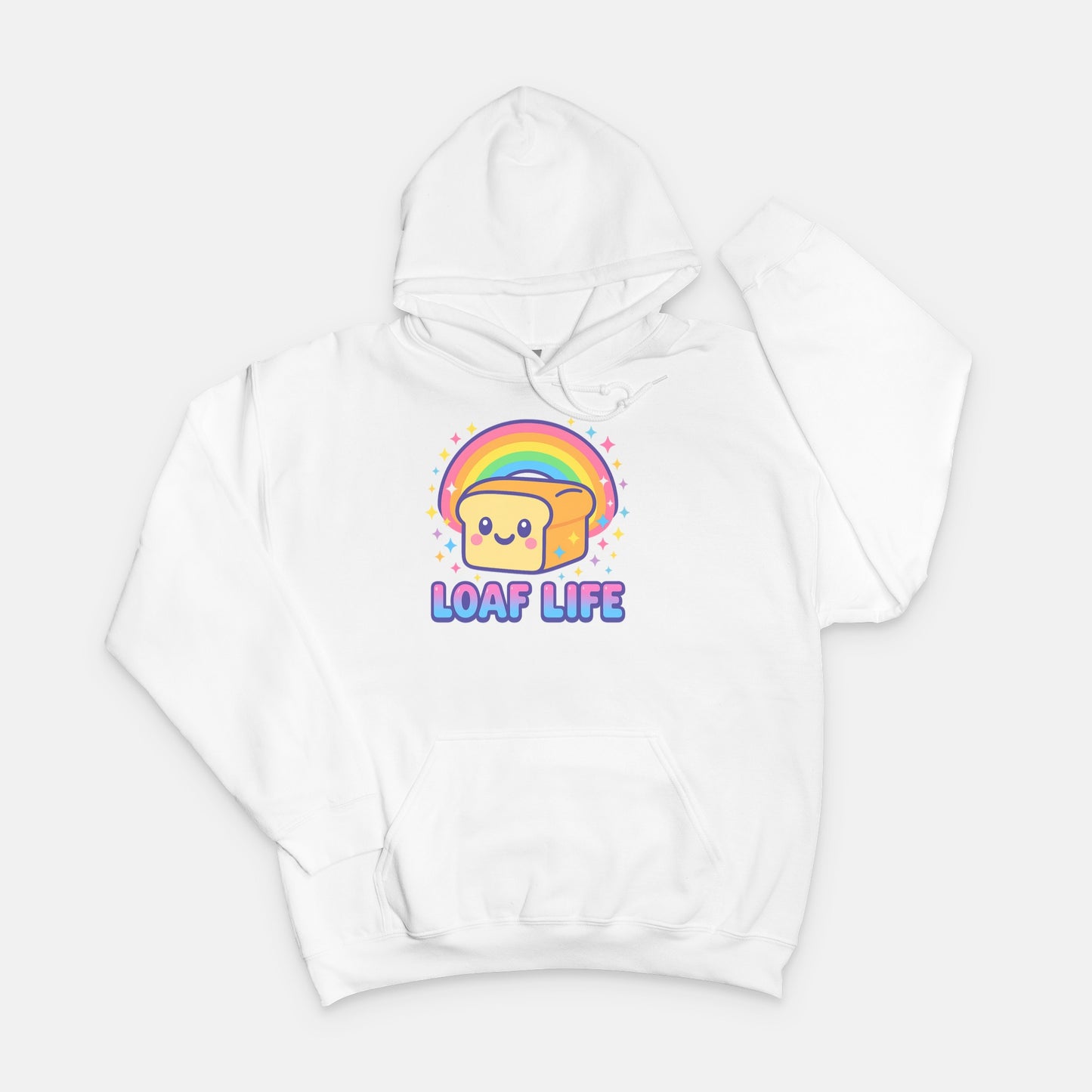 Rainbow Loaf Life Hoodie