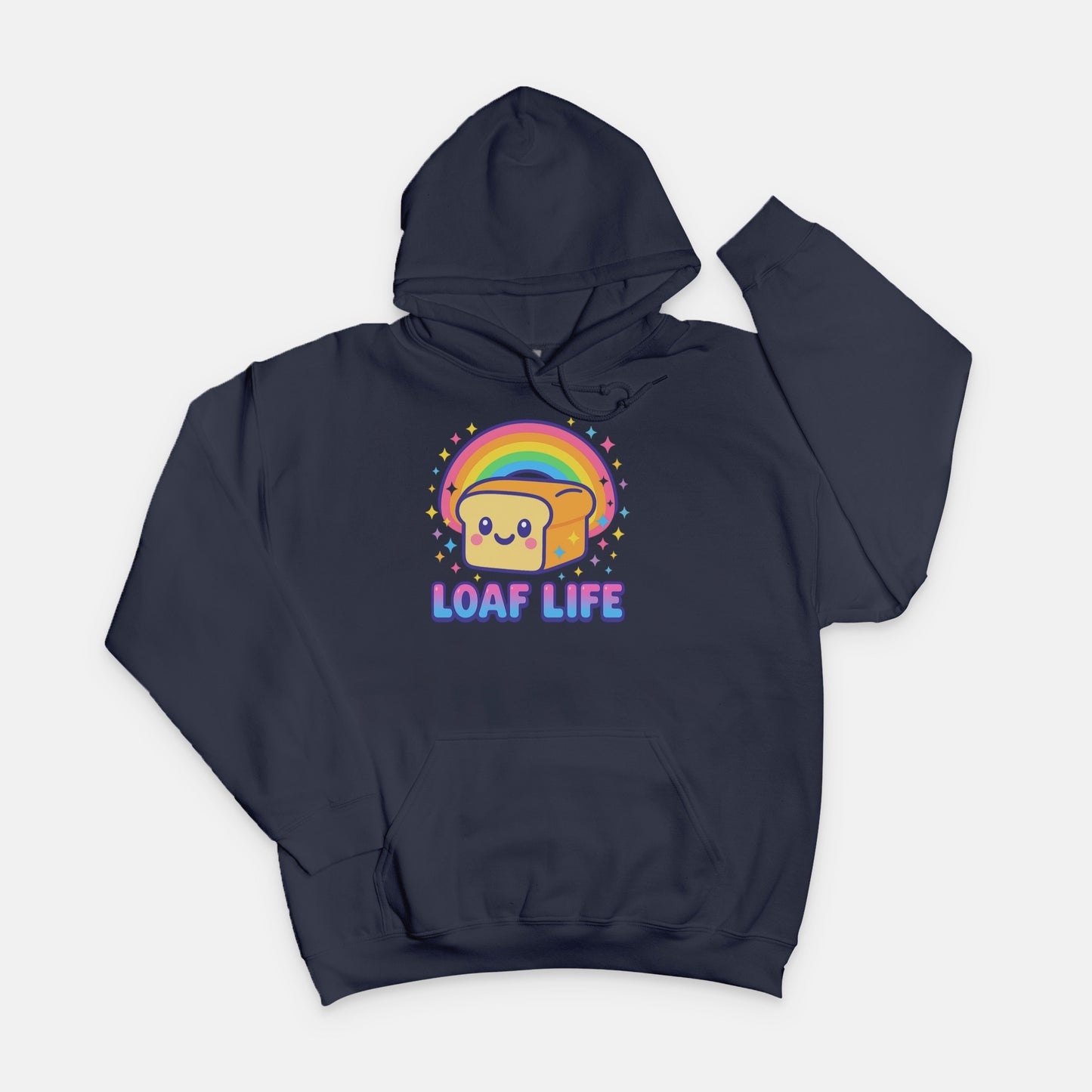 Rainbow Loaf Life Hoodie