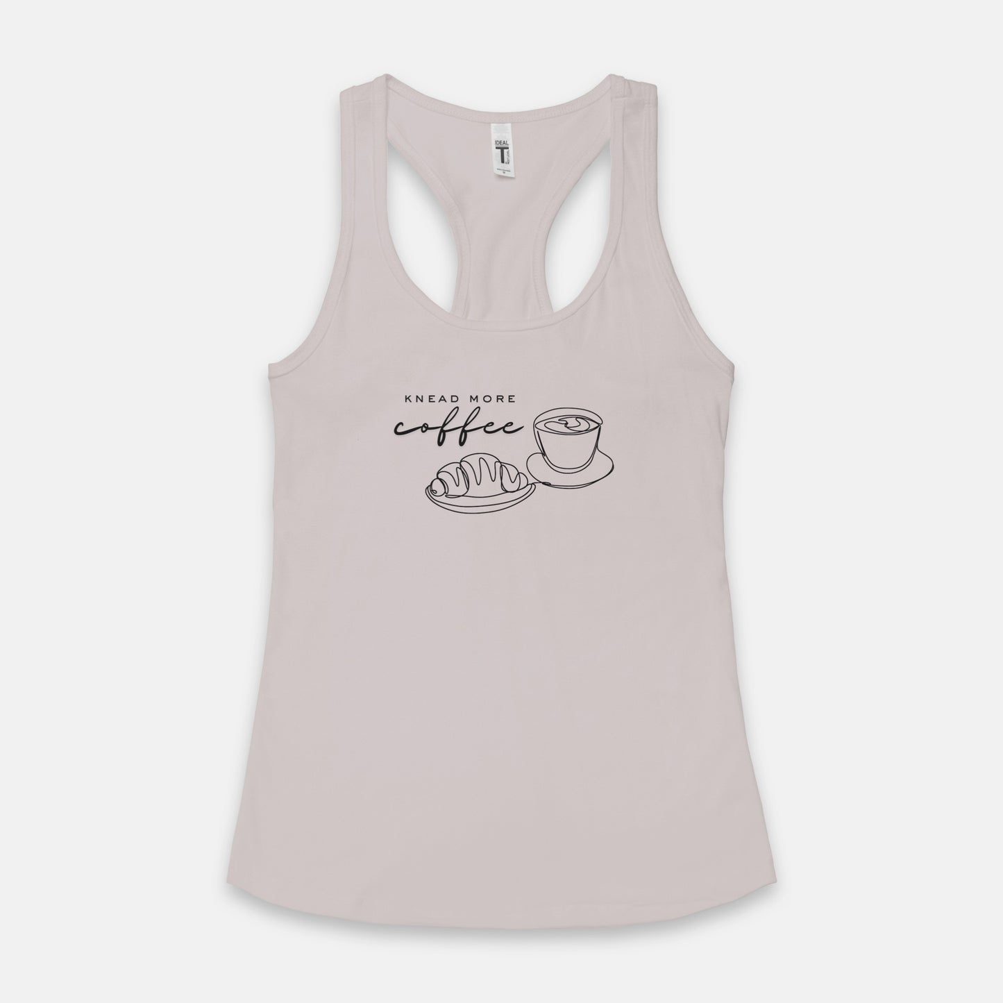 Knead More Coffee Racerback Tank