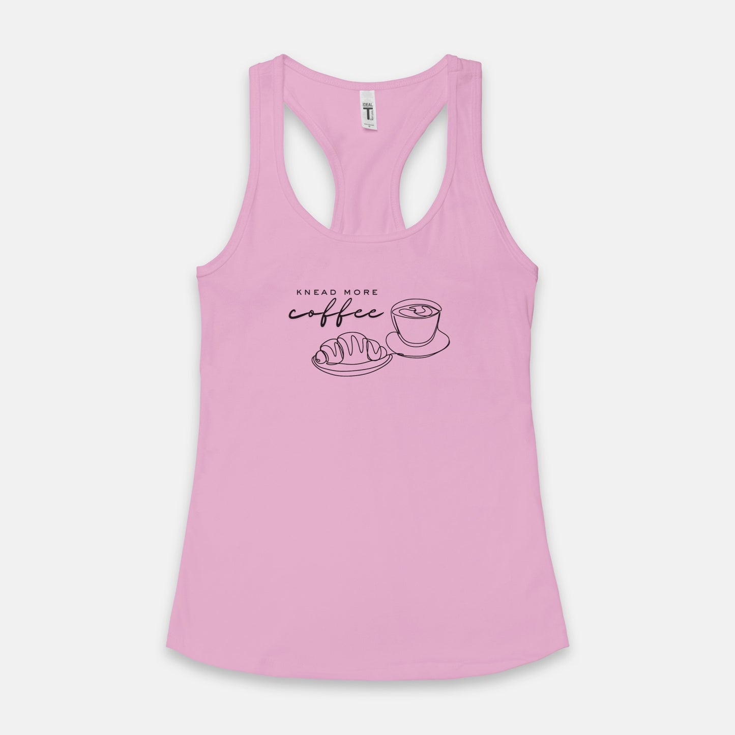 Knead More Coffee Racerback Tank