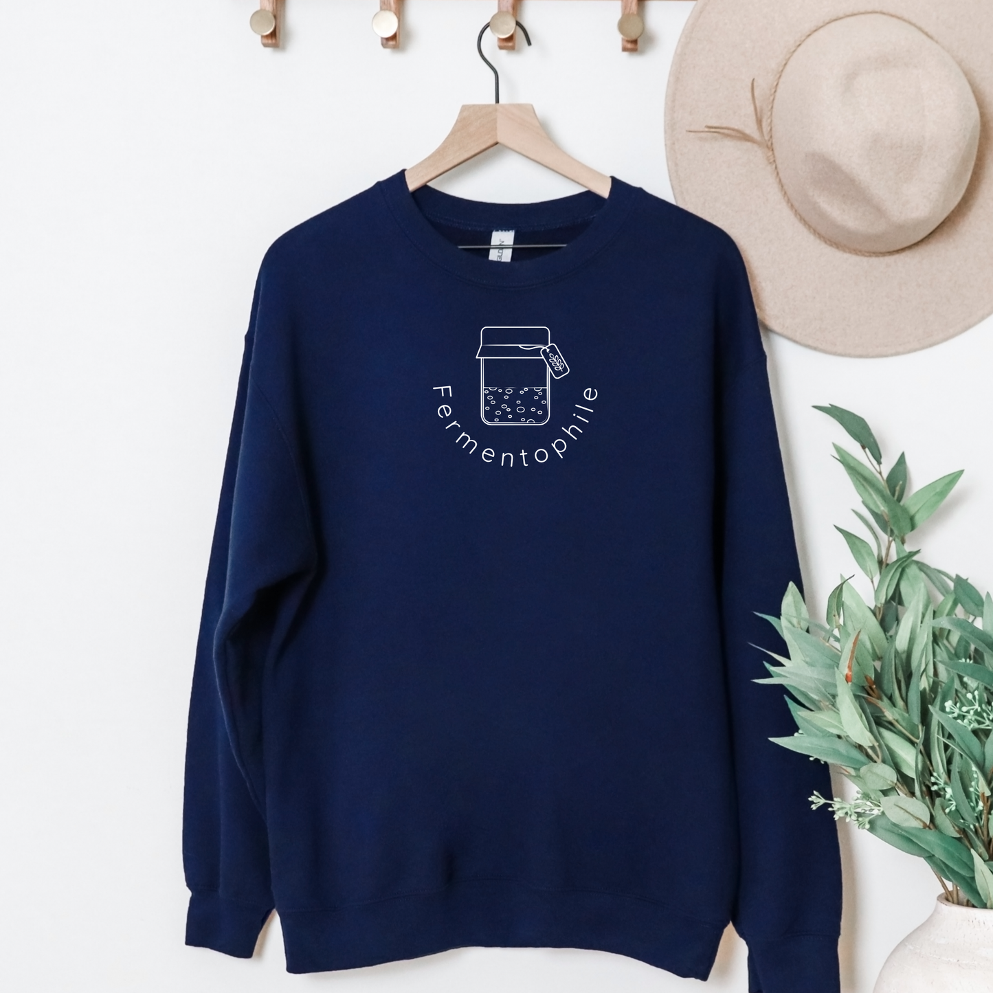 Fermentophile Crew Neck Sweatshirt