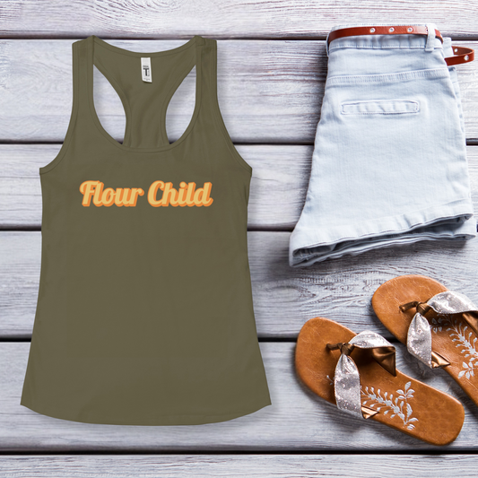 Flour Child Racerback Tank