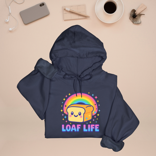 Rainbow Loaf Life Hoodie