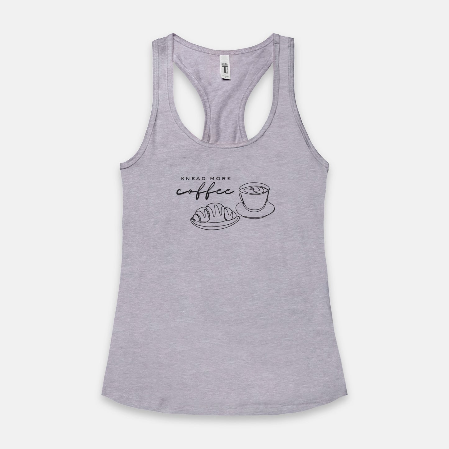 Knead More Coffee Racerback Tank